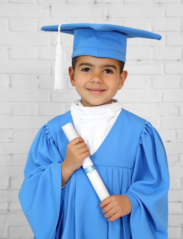 Graduation bleu